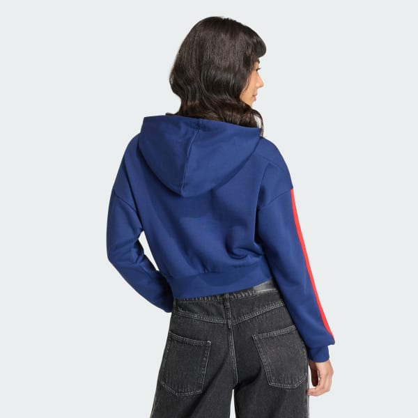 Azul Sudadera con capucha España DNA