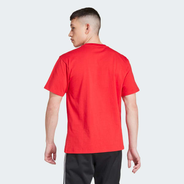 Rojo Camiseta Trefoil Torch