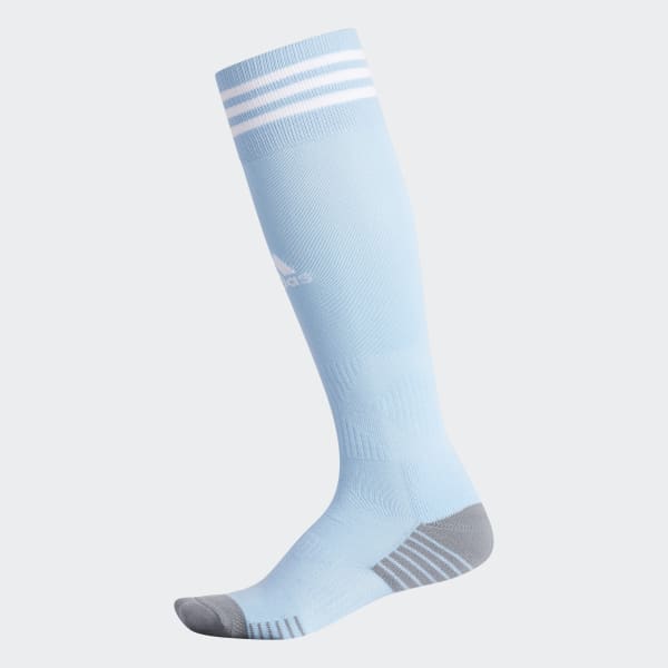 blue adidas soccer socks