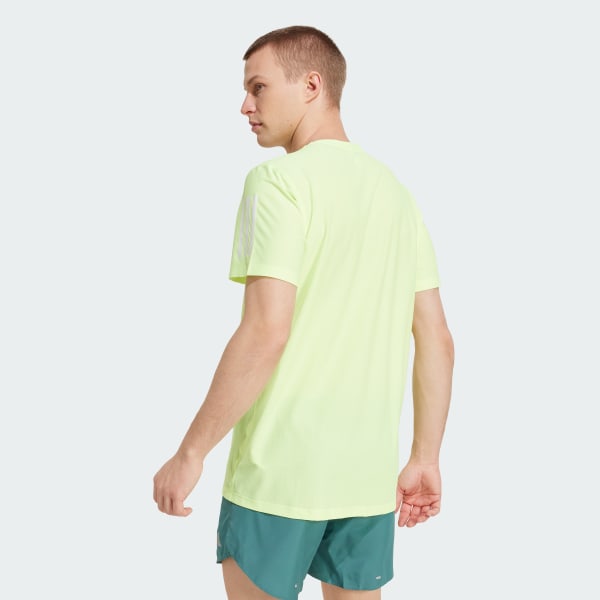 Yellow Own the Run Tee
