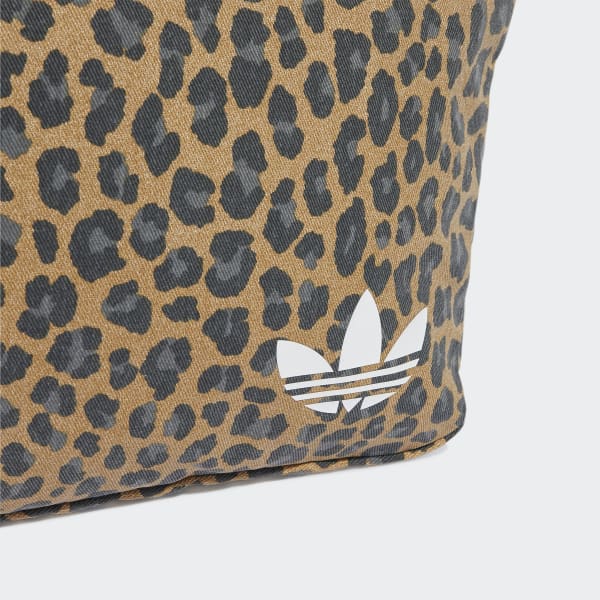 adidas Originals ショルダーバッグ レオパード コットン ロゴ adidas ショルダーバッグ レオパード スモール / アディダス