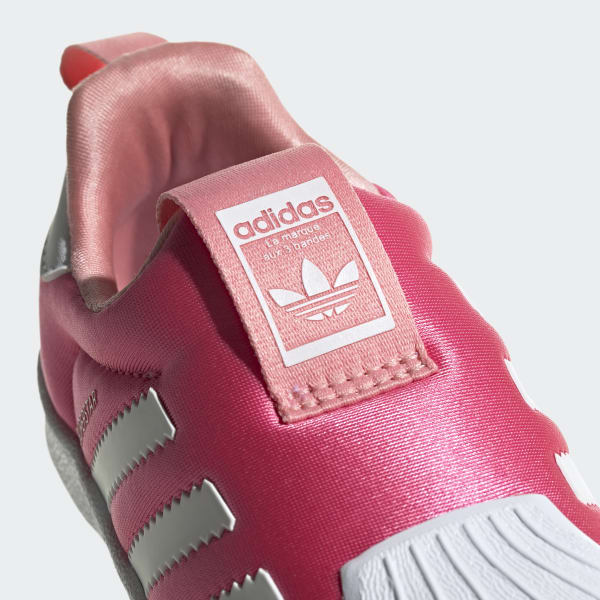 Adidas superstar deals 360 pink