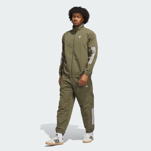 Green Skateboarding Gatsele Track Jacket (Gender Neutral)
