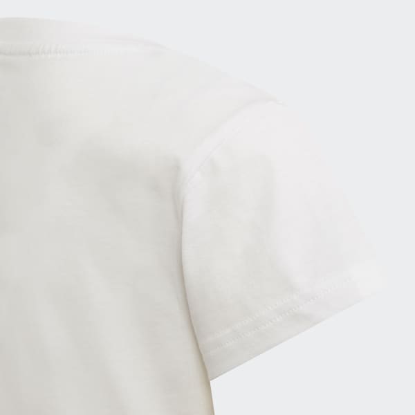 Blanc T-shirt Adicolor Trefoil JEA42