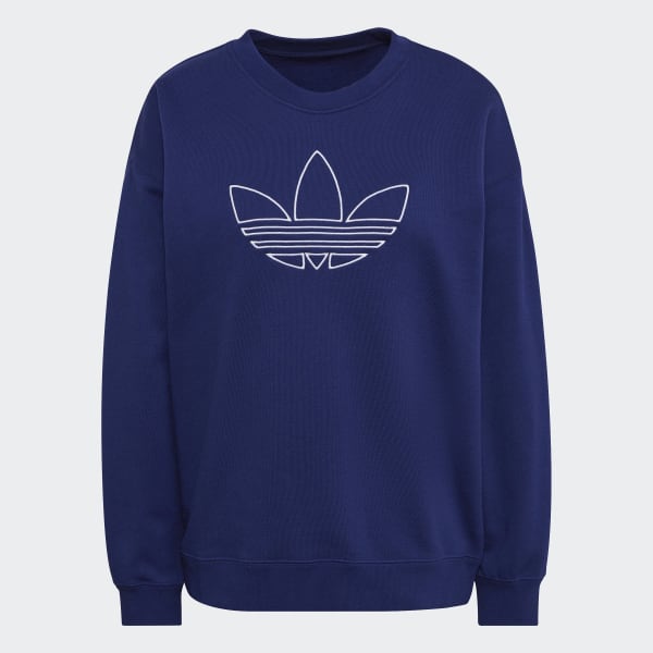 Azul Oversized Crew Sweatshirt GE908
