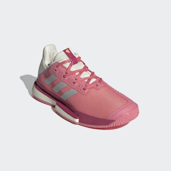 adidas SoleMatch Bounce Tennis Shoes - Pink | adidas US
