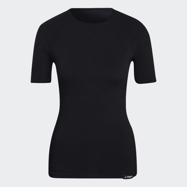 Sort Terrex DRYNAMO™ Eco Merino Short Sleeve T-shirt