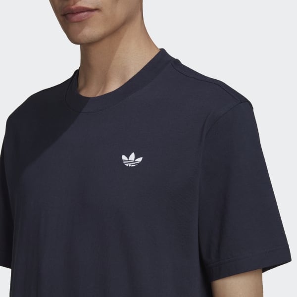 Blau Varsity Loose T-Shirt DKL73
