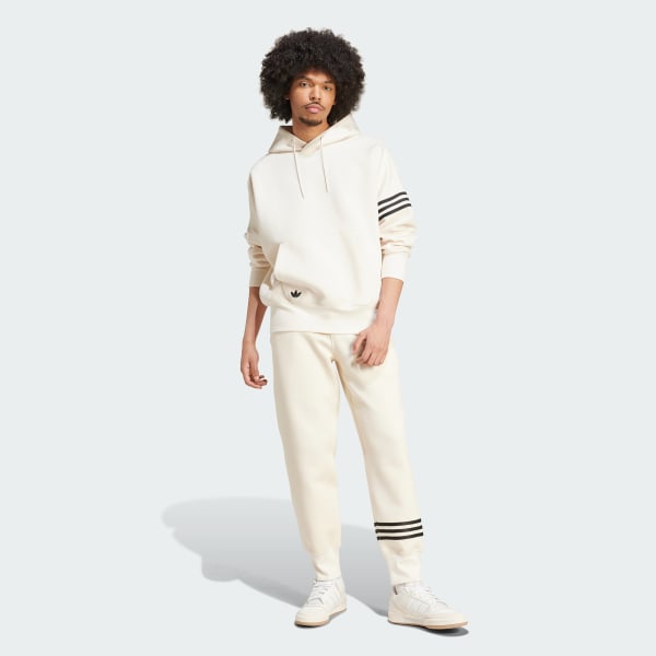 Branco Camisola com Capuz Neuclassics