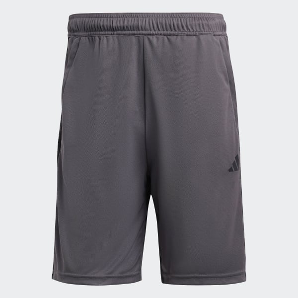 Cinza Shorts Treino Essentials Piquet 3-Stripes