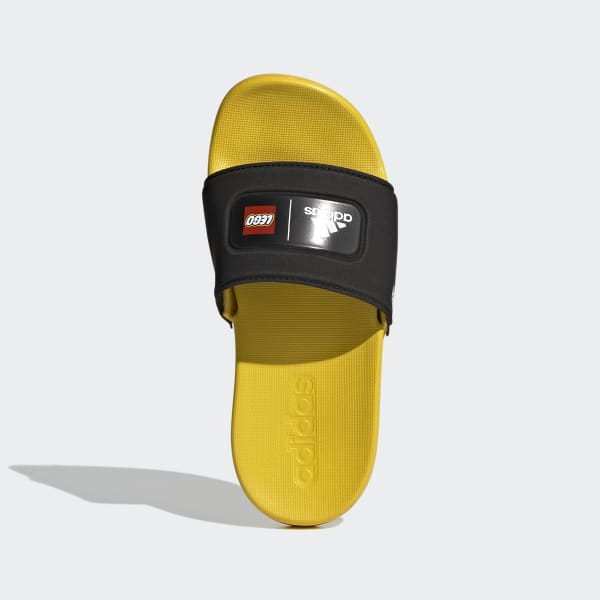 Czerń adidas Adilette Comfort x LEGO® Slides LUQ31