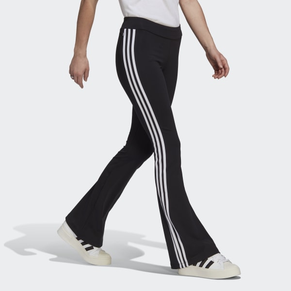Buy ADIDAS Originals Women Adicolor Classics 3 Stripes 7/8 Slim Fit Flared  Leg Track Pants - Tights for Women 20469378