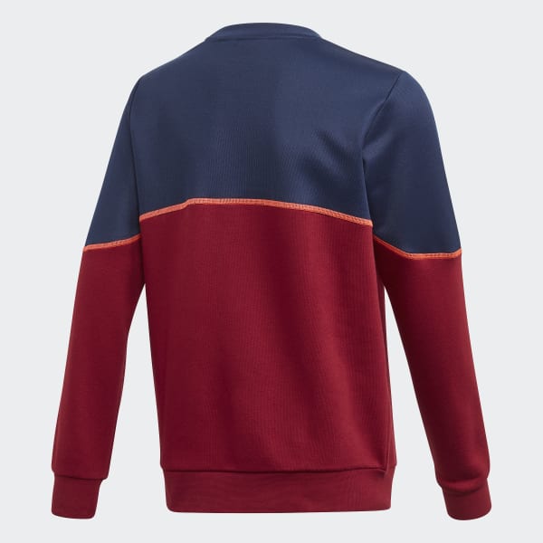 adidas trefoil sweatshirt blue