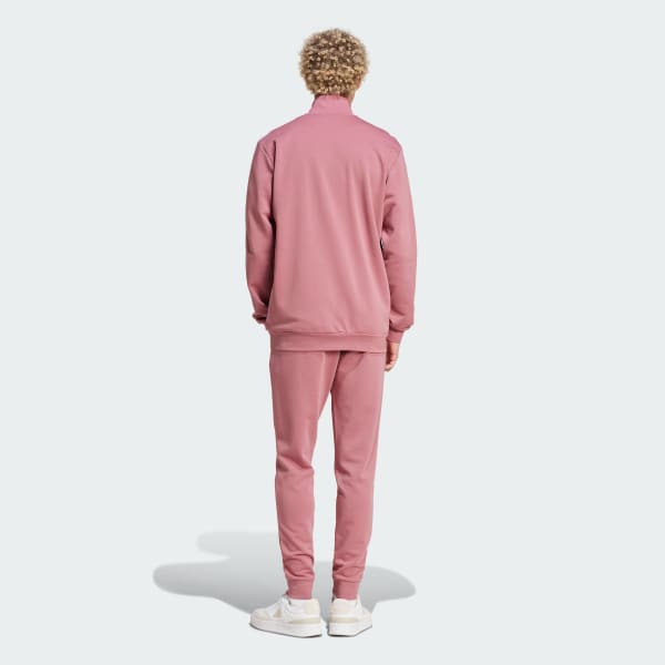 Pink Basic 3-Stripes French Terry træningsdragt