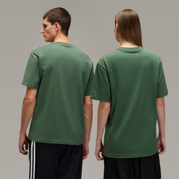 Green Y-3 Regular Short Sleeve Tee