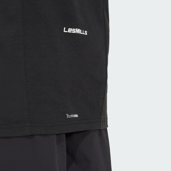 アディダス Les Mills グラフィック タンクトップ - ブラック
