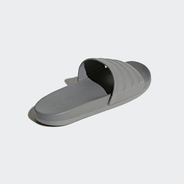 grey cloudfoam adidas slides