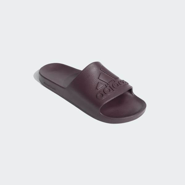 Burgundy Aquo Slip On Slides