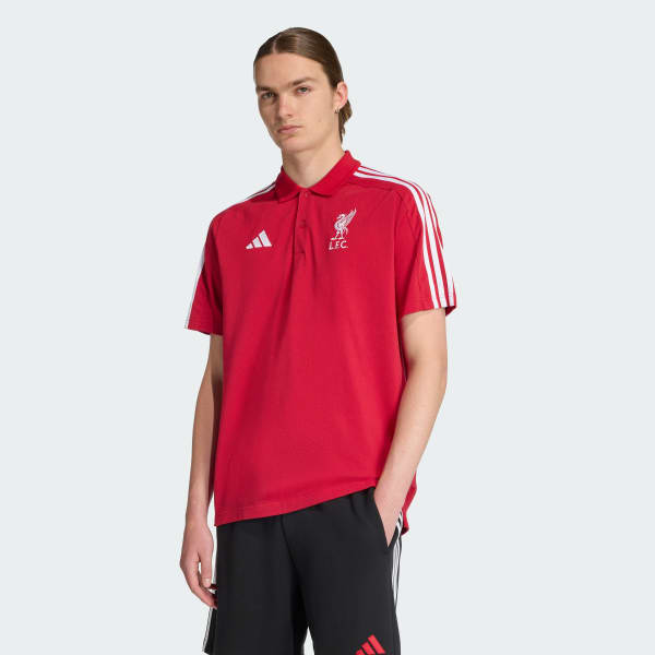 新品S Adidas ショートスリーブ ポロシャツ レッド　JL5987 新品XL Adidas ショートスリーブ ポロシャツ レッド JL5987 新品S