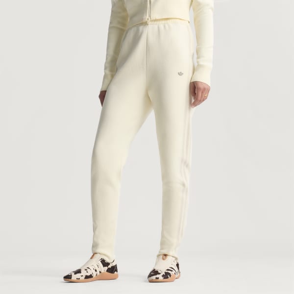 Blanco Pantalón deportivo tejido
