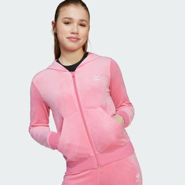 ADIDAS ヘッケンハウアトラックハンツ IY2225 FUCSIA adidas Z.N.E. Woven Full-Zip Track Top - Pink | Free