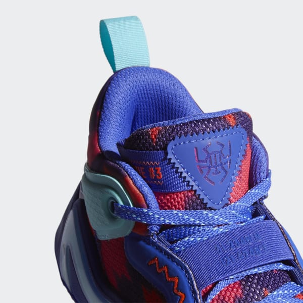 adidas D.O.N. Issue #3 Basketball Sneakers - Blue | Kids