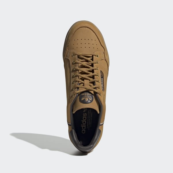 adidas brown continental 80 shoes
