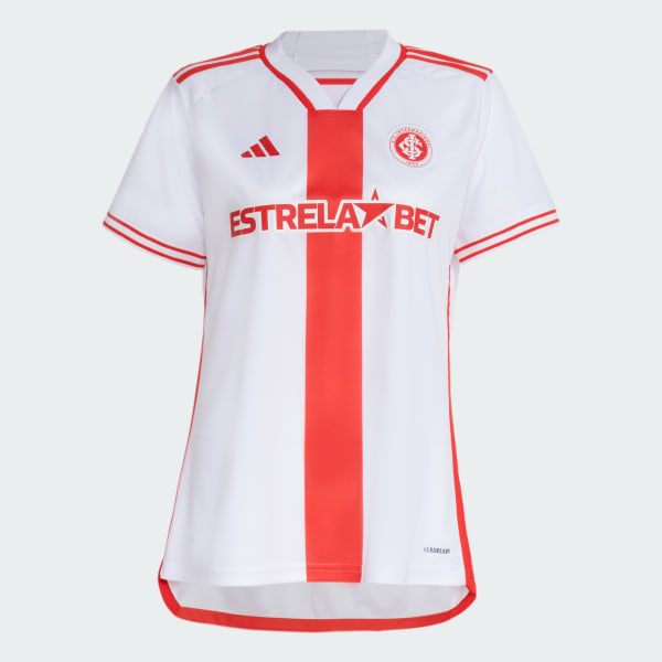Branco Camisa 2 SC Internacional 24 Feminina