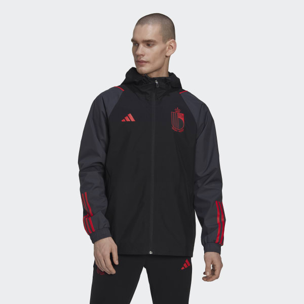 Black Belgium All-Weather Jacket P7971