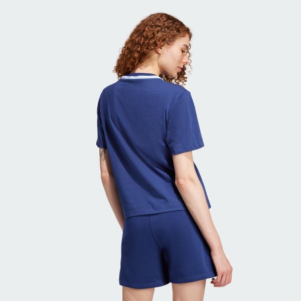 Blue Essentials Color Pop Cotton Tee