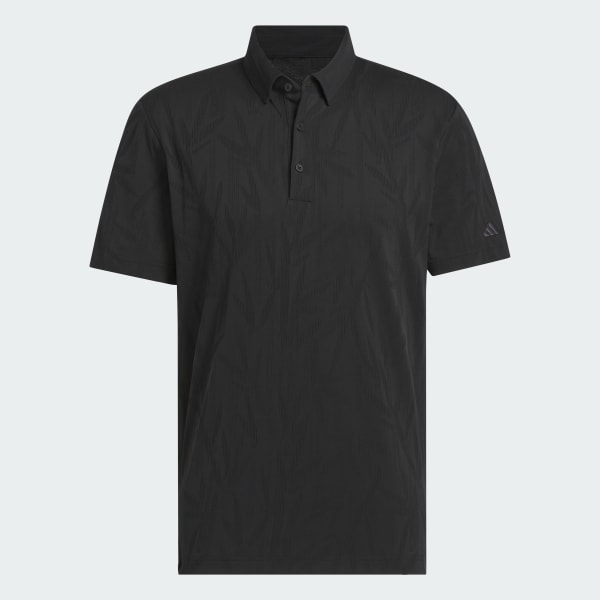 Negro Playera Polo Go-to Texturizada