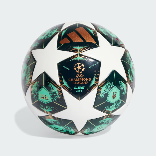 Bianco Pallone UCL League J350 Knockout Stages 24/25 Kids