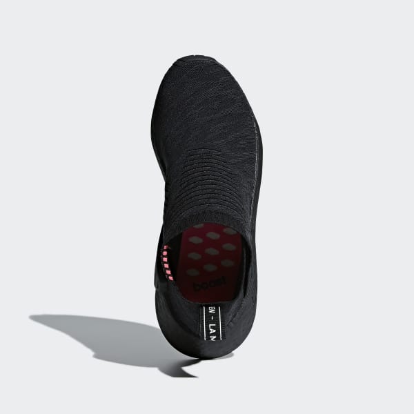 adidas originals nmd cs2 primeknit boost trainers in black