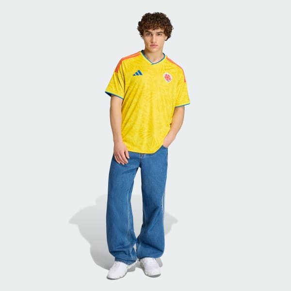 geel Colombia 26 Thuisshirt