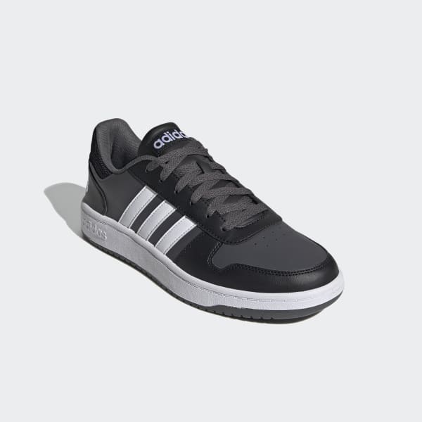 Negro Zapatillas Hoops 2.0