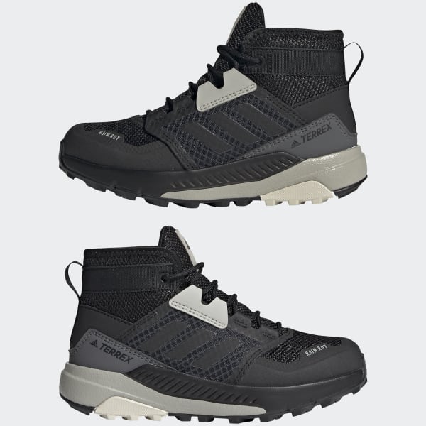 Black Terrex Trailmaker Mid RAIN.RDY Hiking Shoes KZU67