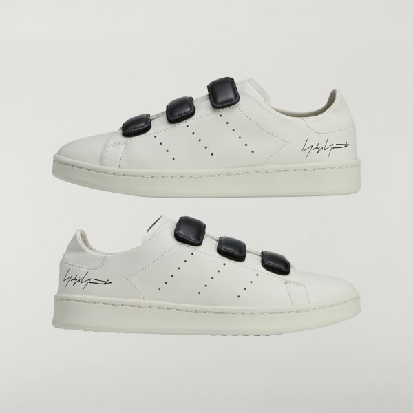 ハンサム度がアップする【Y-3】SMITH HOOK-AND-LOOP adidas Y-3 Stan Smith Hook-And-Loop - Grey | Free Shipping