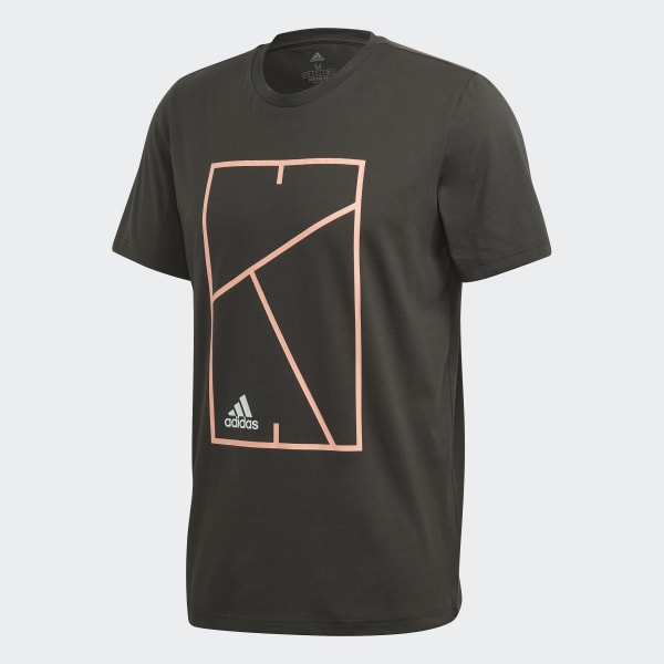 T shirt adidas court clearance
