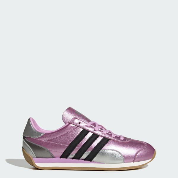 adidas Country OG Shoes - Silver | Free Shipping with