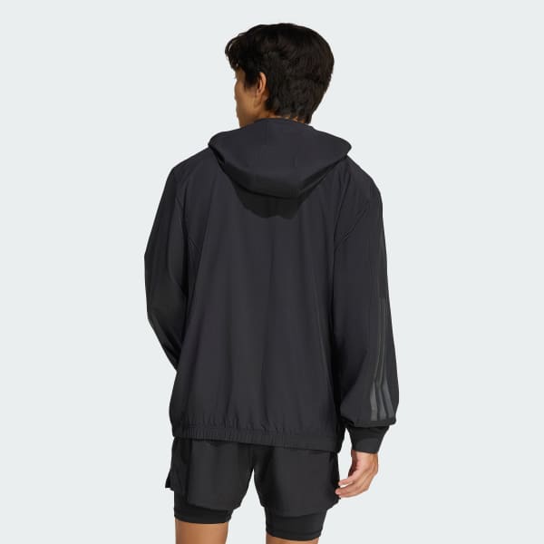 Black 테크 에센셜 워크아웃 트랙 탑