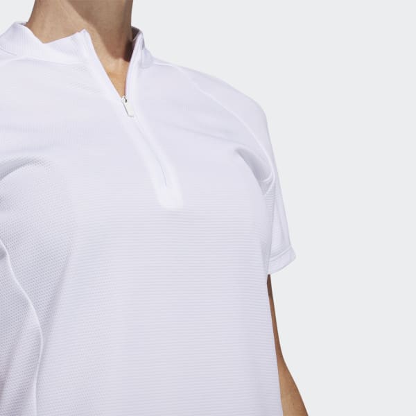 Weiss Textured Golf Poloshirt