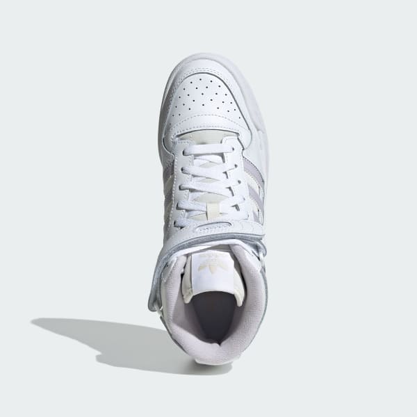 wit Forum Mid Schoenen