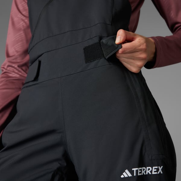 Negro Pantalón con Tirantes Terrex Xperior 2 Capas Térmico