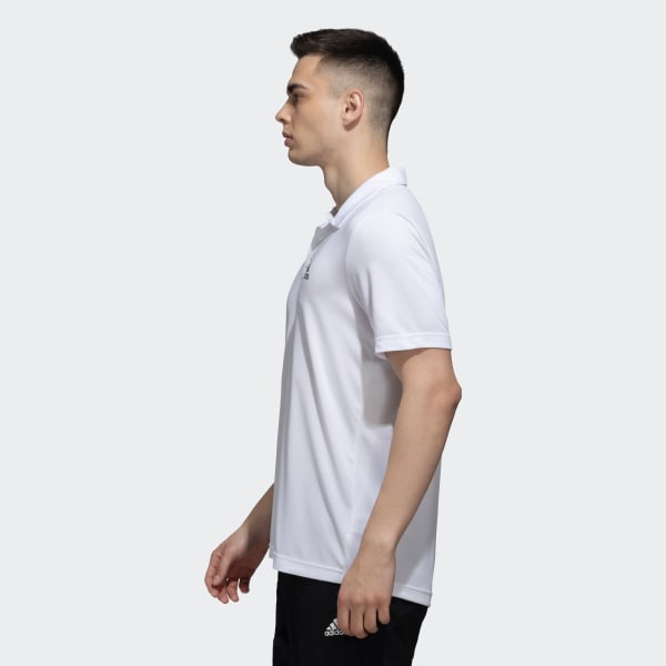 White Training Polo Shirt
