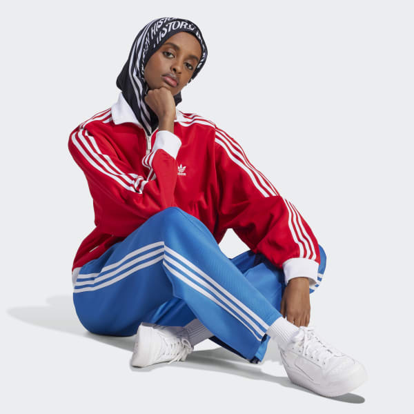adidas Adicolor Classics Oversized SST Tracksuit Bottoms Blue