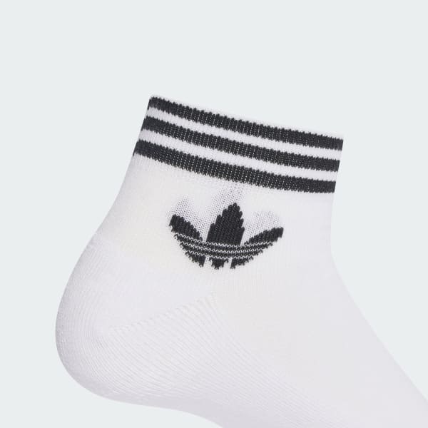 biela Ponožky Trefoil Ankle (3 páry)