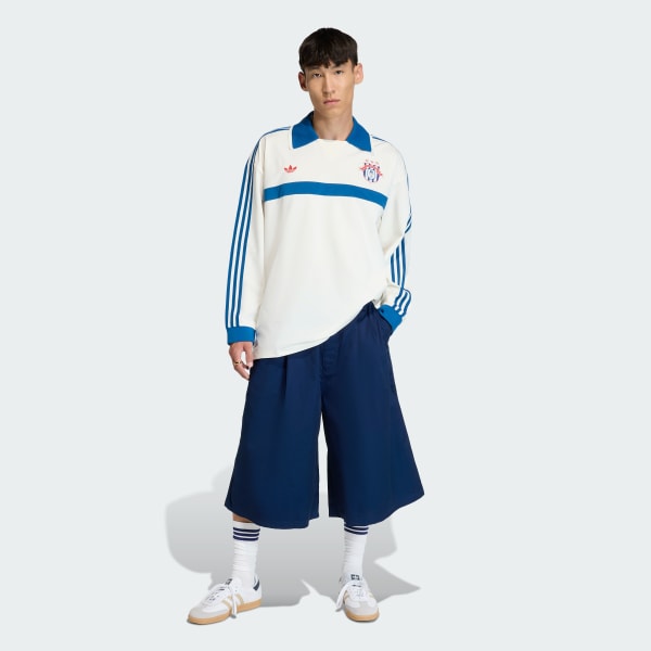 Blue 프리미엄 에센셜 워크웨어 와이드 쇼츠