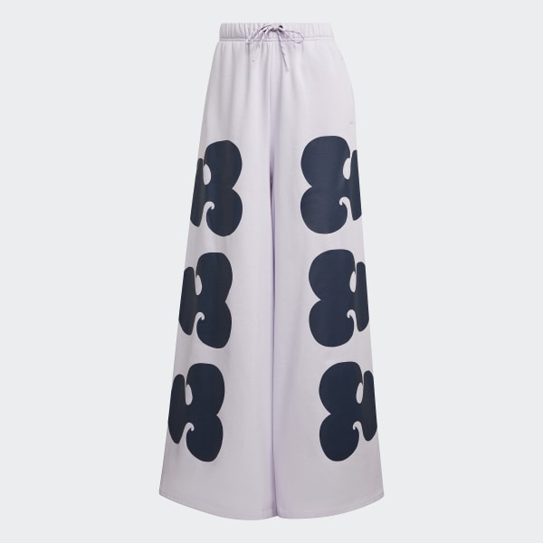 Purple Marimekko Wide Leg Pants LA384