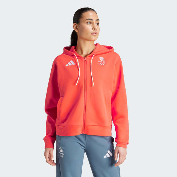 Orange adidas hoodie shop