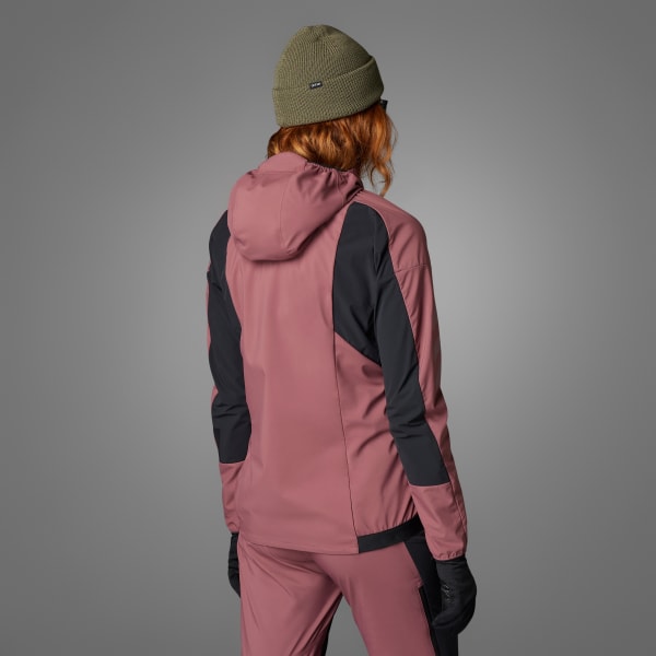 Bordeaux Giacca Terrex Techrock Soft Shell